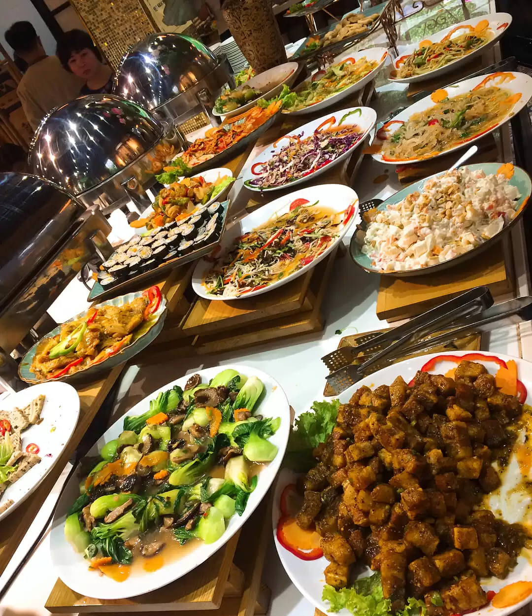 Buffet chay Hương Thiền