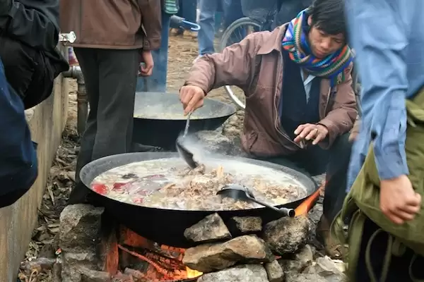 Thắng cố ngon nhất vẫn là thắng cố ngựa ở vùng Bắc Hà, Mường Khương, Sa Pa - Lào Cai.