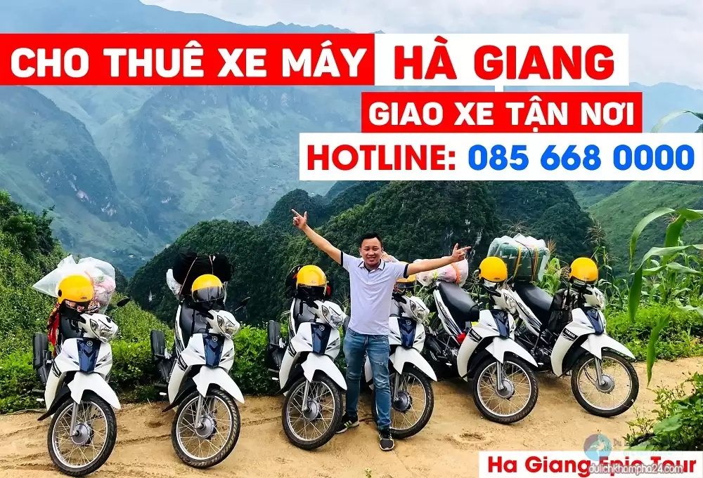 Cho thuê xe máy tại Hà Giang uy tín và chất lượng