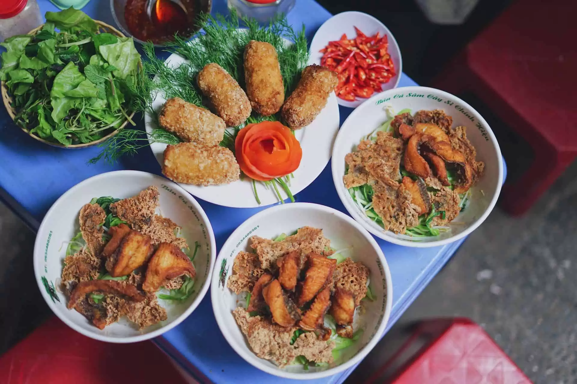 bún cá ngon hà nội