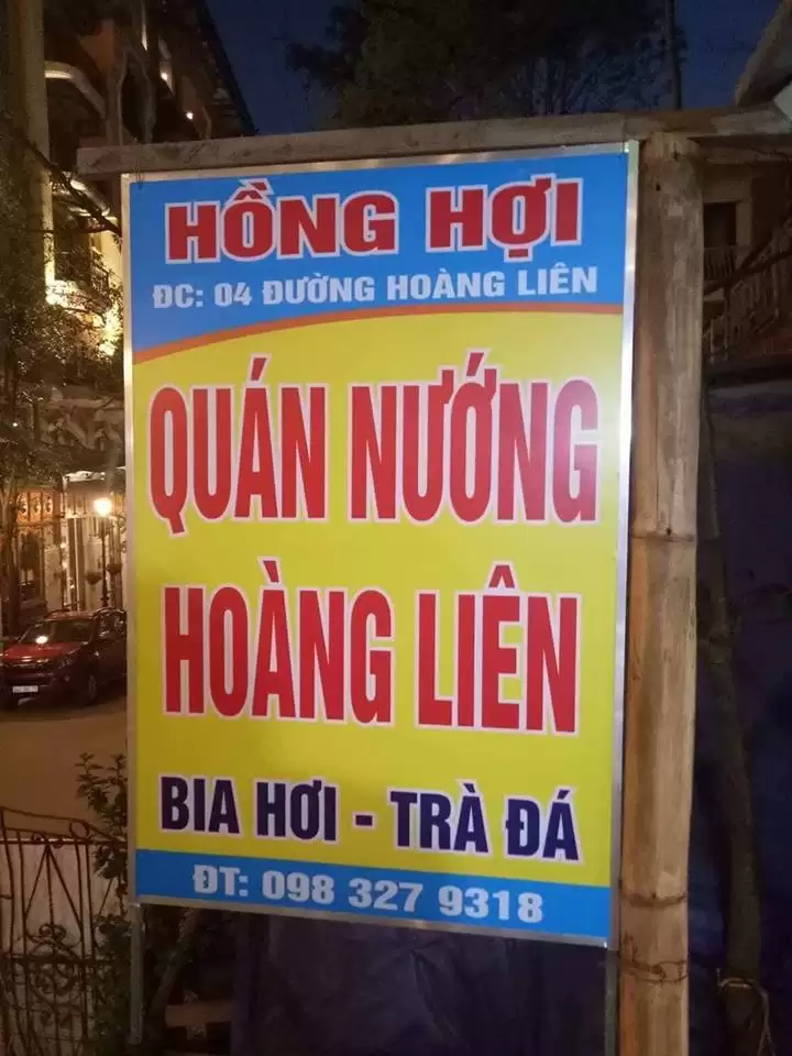 địa chỉ đồ nướng ngon sapa