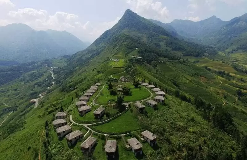 Toàn cảnh khu nghỉ dưỡng Topas Ecolodge Sapa