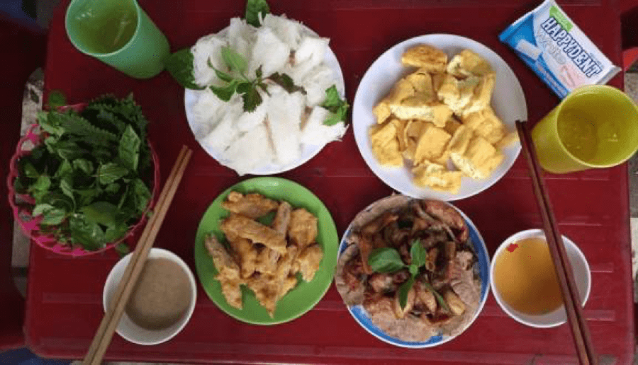 quán bún đậu ngon Hà Nội