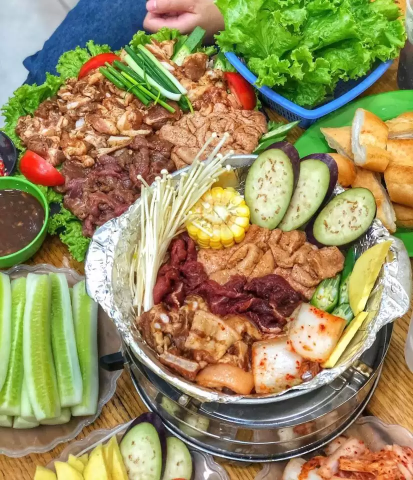 buffet nướng hà nội quán chuyên